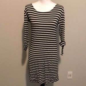 Heather gray Striped dress
